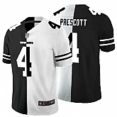Nike Cowboys 4 Dak Prescott Black And White Split Vapor Untouchable Limited Jersey Dyin,baseball caps,new era cap wholesale,wholesale hats